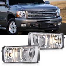 Pair Bumper Fog Lights For 2007 2008-2013 Chevy Silverado 1500 2500 3500 Tahoe Pair Bumper Fog Lights For 2007 2008-2013 Chevy Silverado 1500 2500 3500 Tahoe