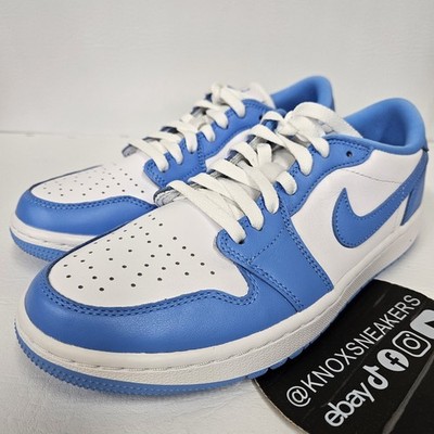 Nike Jordan 1 Low Golf UNC University Blue White DD9315-100 Men's