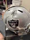 Geno Smith Oakland Raiders Signed Football Helmet Fanatics