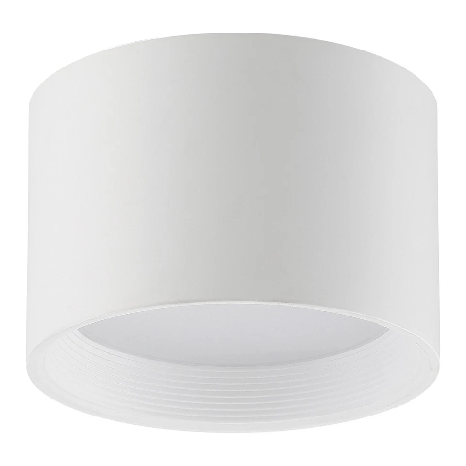 Access Lighting 50007LEDD/ACR-120V Reel 8"W LED Flush Mount - White - Image 4 of 4