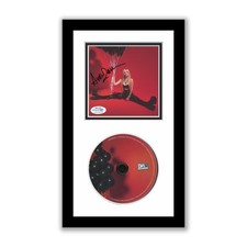 Avril Lavigne Autographed Signed Framed CD Love Sax ACOA