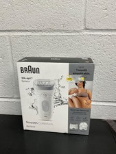 Braun 7 Silk-epil Women's Epilator White/Silver Brand New Sealed