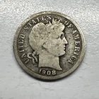 1908 Barber Dime US Coin Actual Coin Check My Barber Dime Out In My Store