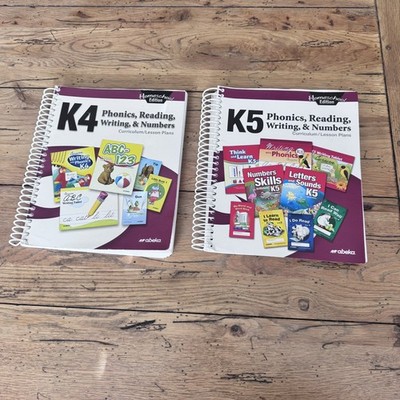 Abeka Homeschool K4 & K5 Phonics, Reading, Writing, & Numbers Curriculum Lesson