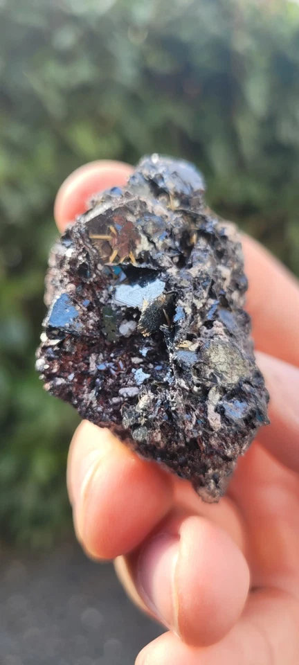 Hämatit, Hämatit mit Golden Rutil Brasilien/ 73g - Bild 3 von 4