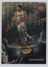 Marketplace image: 2025-26 Topps Chrome Paradox Superfractor 1/1 Cade Cunningham #PX-15 6m7