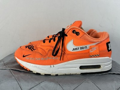 Nike Air Max 1 Just Do It Total Orange 917691-800 Men s Size 8 Sneakers 