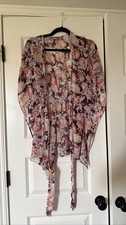 Floral Sheer Kimono