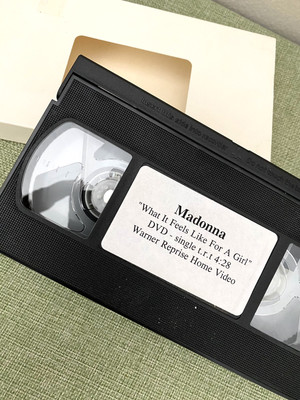 Madonna        ** PROMO VHS **          What it Feels Like for a Girl