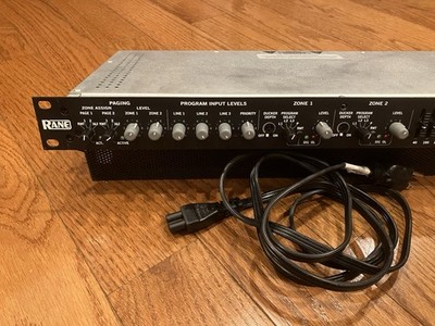 Rane CP 64S Audio Processor EQ/Ducking (FULLY TESTED)