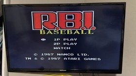 RBI Baseball (Nintendo Entertainment System, NES) - Cart Clean and Tested!