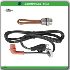 For 03-10 F250 F350 F450 6.4/6.0L 6B018 Engine Block Heater Element & Cable Cord