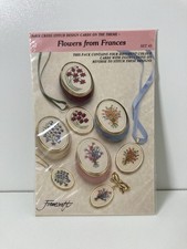 Cross Stitch Flowers From Frances 4x Card Designs Chart Only  New Set 43