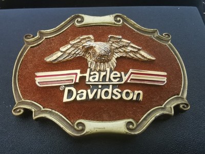 Vintage Harley Davidson Gürtelschnalle - RainTree 1978