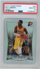 Roy Hibbert 2012-13 Panini Prizm Silver Prizm PSA 10 #64