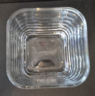 Crown Royal Whiskey Square Year 2000 Bar Rocks Glass Limited Edition Embossed — photo 3