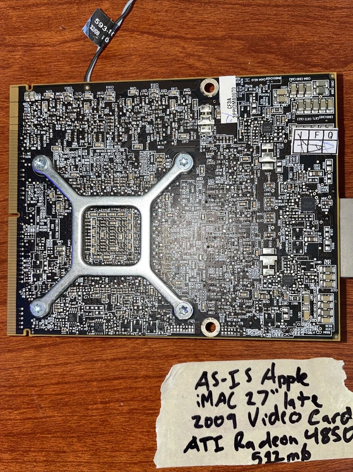 AS-IS Apple iMac 27" late 2009 Video Card ATI Radeon 4850 512mb - Image 3 of 4