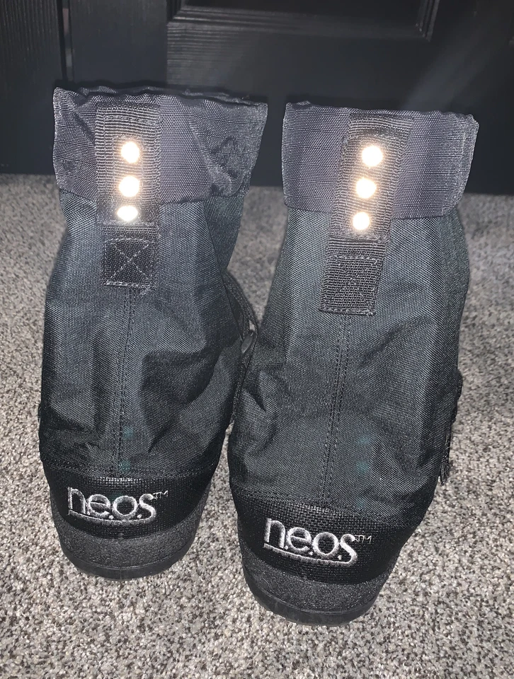 Neos Traveller Sobrezapato Botas Impermeables Lluvia Nieve T1A Negro Adulto Talla Pequeña Foto 3 de 3