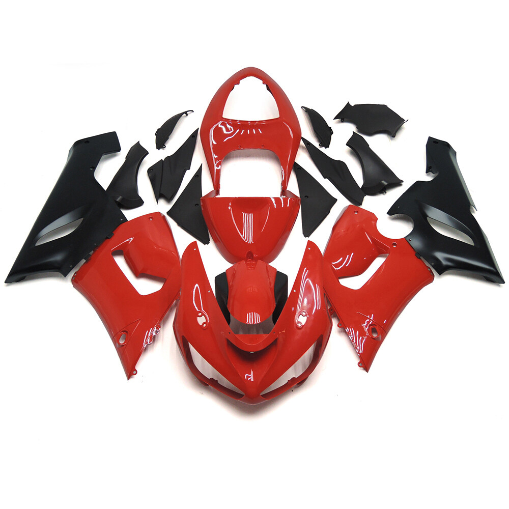 赤単パーツ Amazon | フェアリングセット Ninja 適用ZX6R 2009-2012 636 ZX