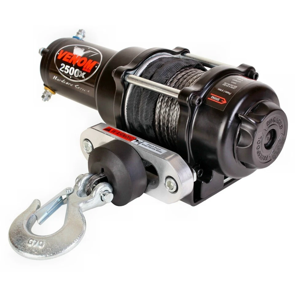 2500LB VENOM WINCH FITS 2020-23 POLARIS RZR PRO XP POLARIS RAZOR PRO XP 4 Foto 2 de 4