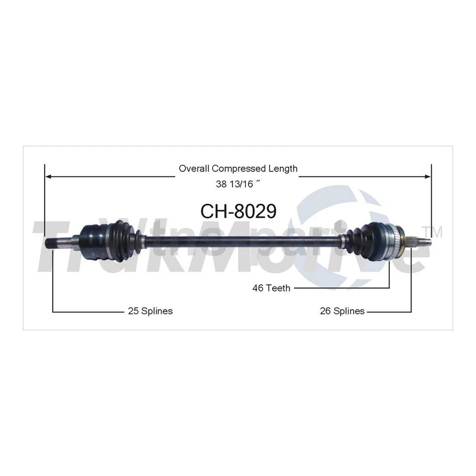 4X KIT DE COJINETE DE RUEDA EJES EJES JUNTAS CV DELANTERAS SE ADAPTA A DODGE STRATUS 2001-2005 Foto 3 de 4