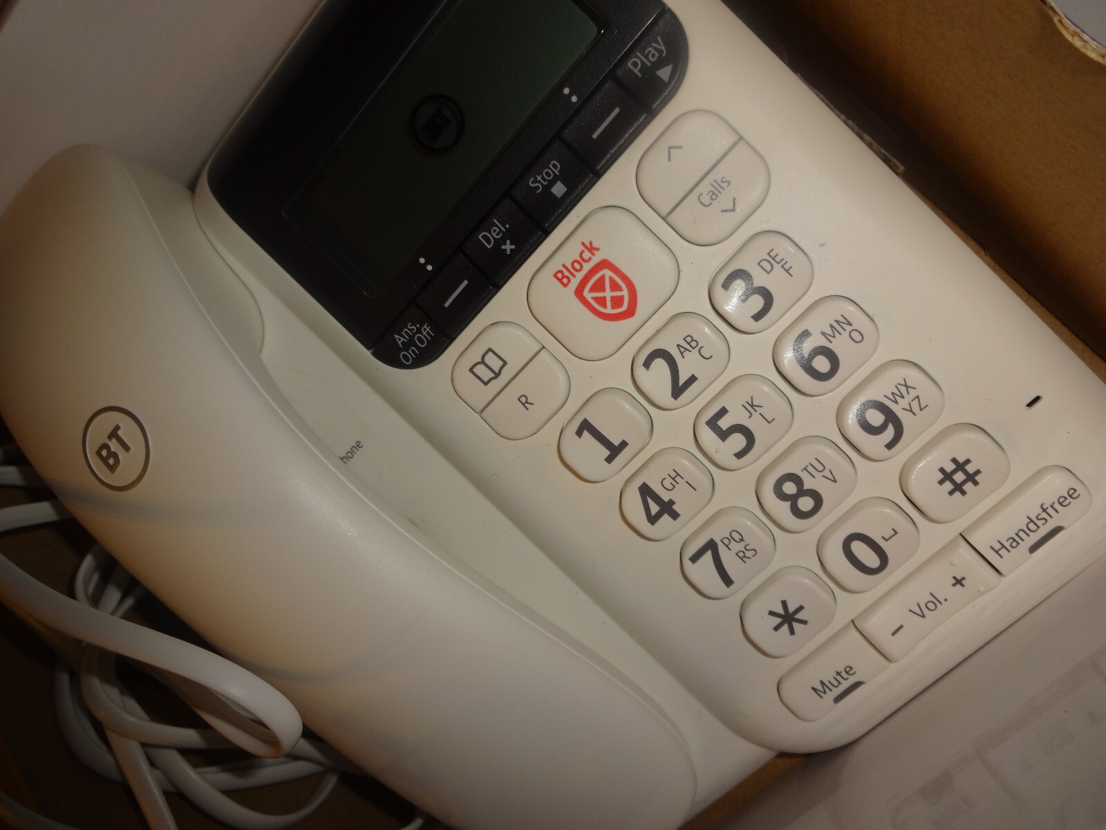BT Telephone Decor 2600 Call Blocking & Answer Machine BNIB eBay