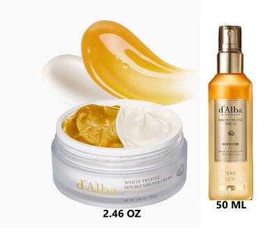 Italian White Truffle Spray Serum 50ml & White Truffle Double Aqua Serum & Cream