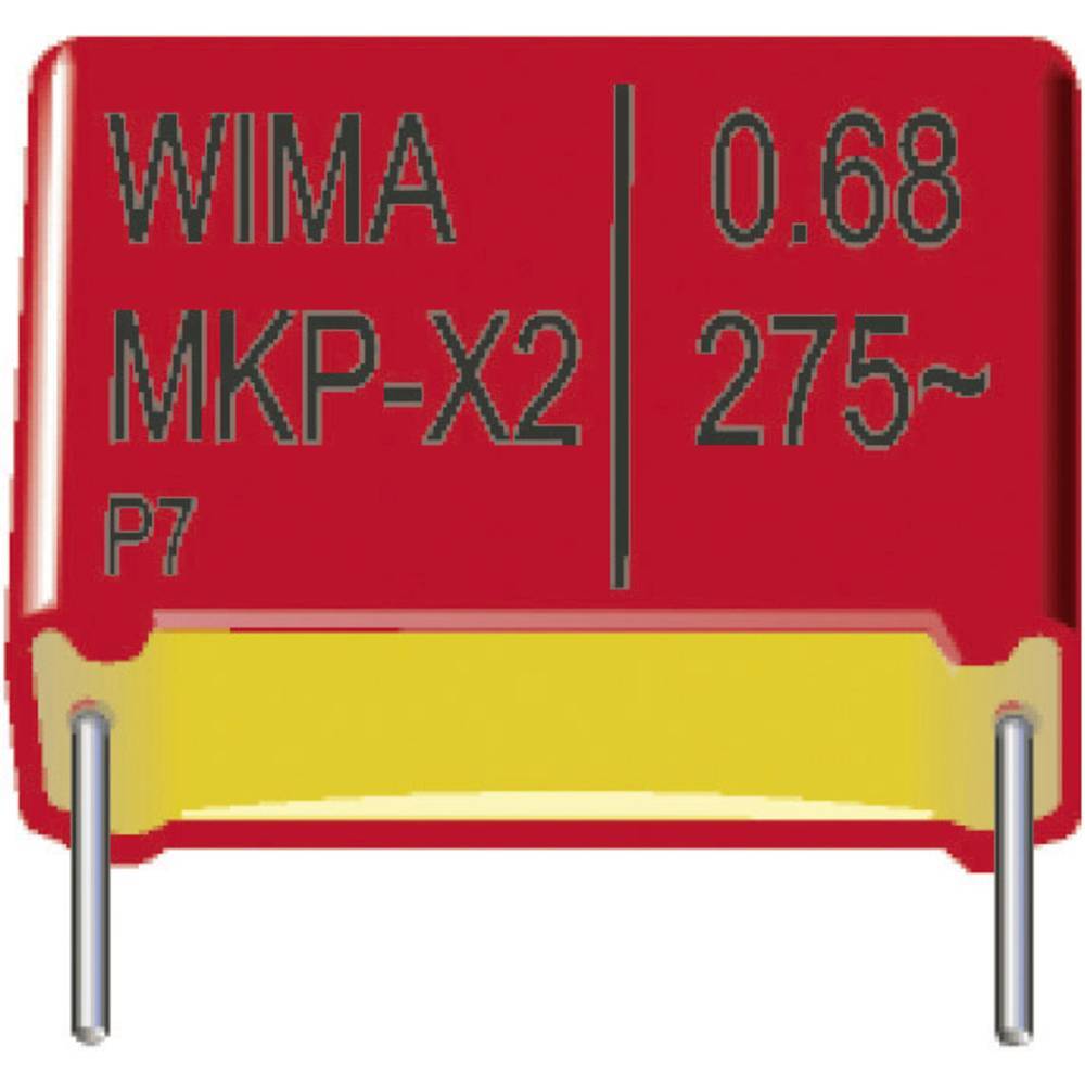 Wima MKP-X2 10uF 10% 305V RM 37,5 1 pz. Condensatore antidisturbo MKP-X2