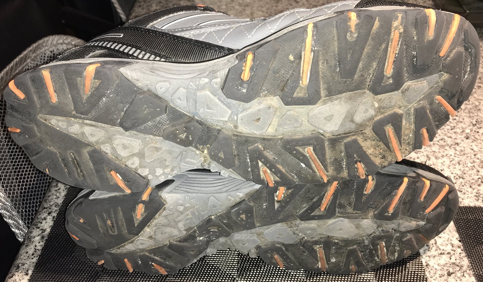 fila at peake 20 men's running shoes