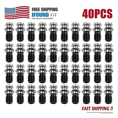 40x CAT40 45°0.740'' Coolant Pull Stud Retention Knob for Mazak Fadal HURCO Okuma
