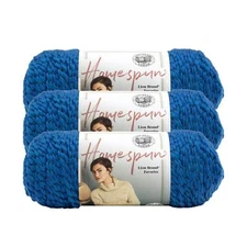 (3 Pack) Lion Brand Yarn 790-368 Homespun Yarn, Montana Sky