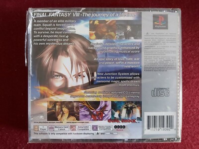 Final Fantasy VIII Sur PlayStation 1 – Compatible PS2 Et PS3 (bon état)