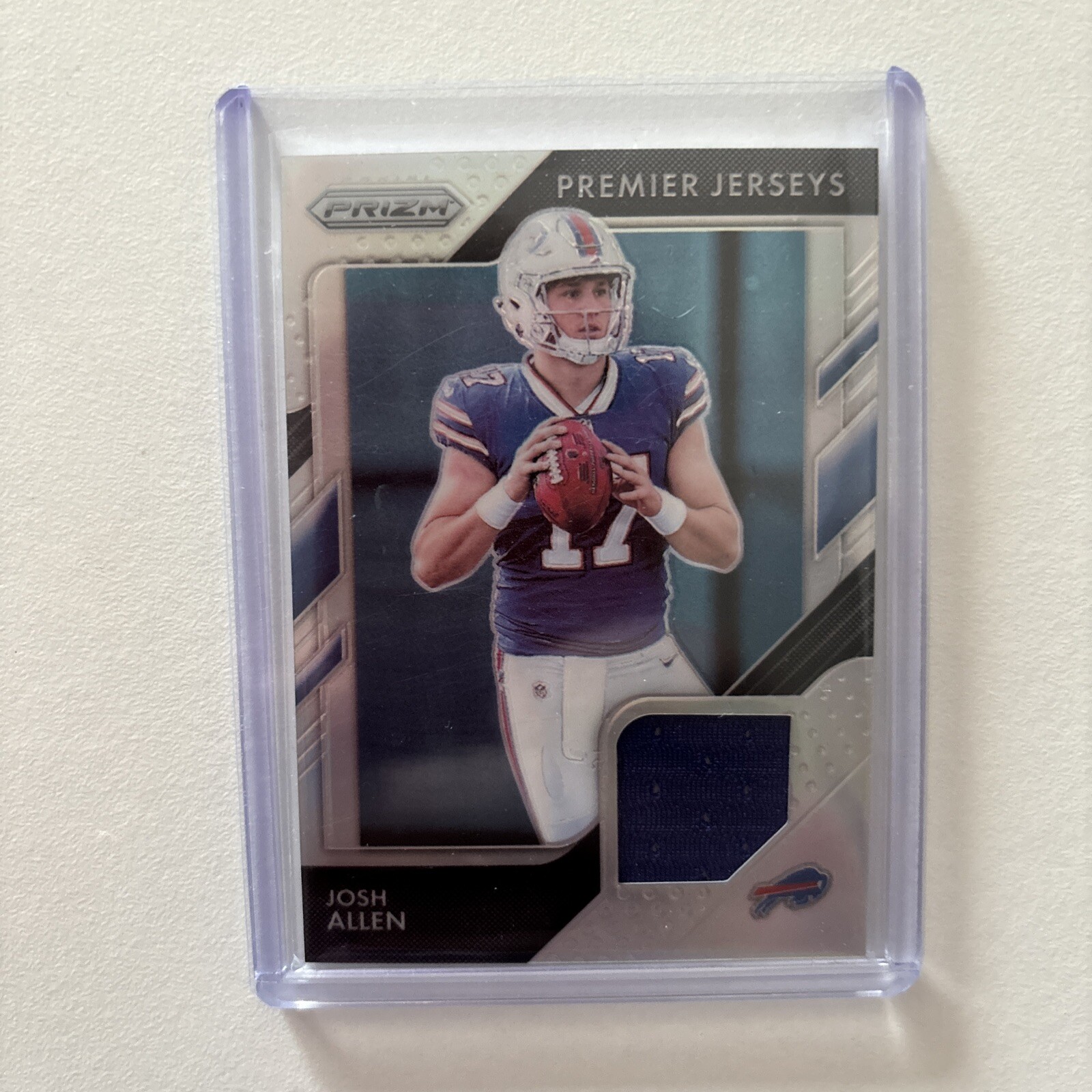 2018 Prizm Josh Allen #PP-5 Rookie RC Premier Jerseys Silver Prizm Relic