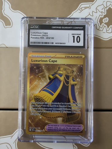 Luxurious Cape graded CGC 10 for sale on eBay