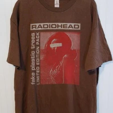 Radiohead Band Tshirt, Retro Style Cotton Unisex Tshirt Reprint S-5XL KH11418