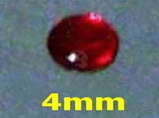 Resicast 1/35 4mm Red Lenses (for Headlight, Lamp, etc.) (12 pieces) 352258