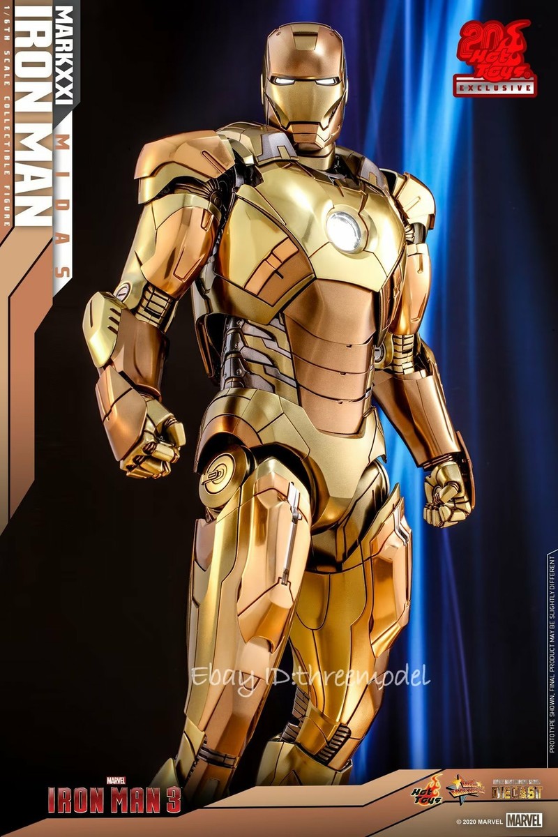 ホットトイズ アイアンマン21（ミダス） ムービー・マスターピース】『アイアンマン3』1／6スケール
