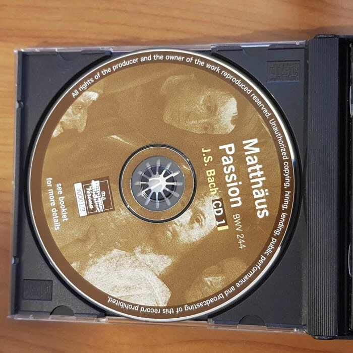 HERBERT VON KARAJAN JS Bach Matthäus Passion  EX/EX(3CD) - Bild 2 von 4