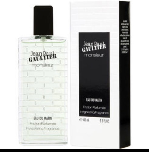 Jean Paul Gaultier Monsieur 3.3oz Eau Du Matin Jean Paul Gaultier  Invigorating F | eBay