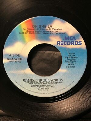 1985 Ready For the World OH SHEILA (45RPM 7” Single) MCA (J263) | eBay