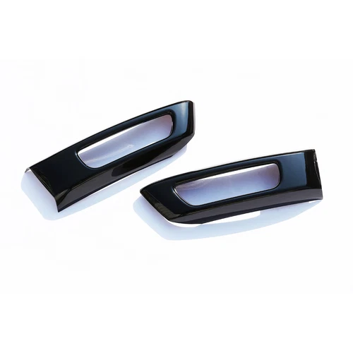 Fits 2014-2017 L494 Range Rover Sport Front Fog Light Gloss Black Cover Trim - Bild 2 von 4