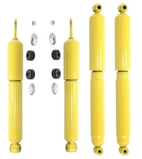 Monroe Front and Rear Shock Absorbers Gas Magnum For Ford F-250 1987-1991 RWD