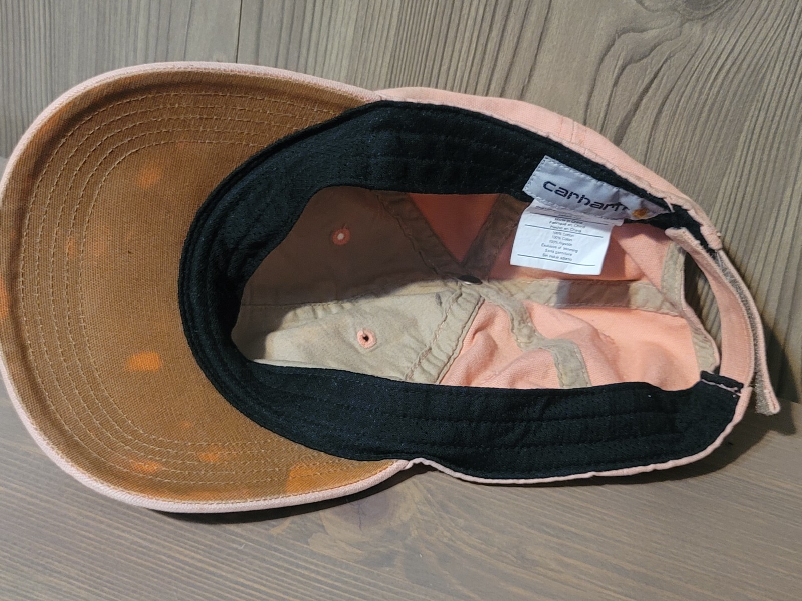 CARHARTT HAT CAP Adjustable Leather Patch READ!!! - image 6