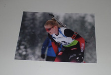 Ragnhild Femsteinevik *Biathlon Norway*, original signed Photo 20x27 cm
