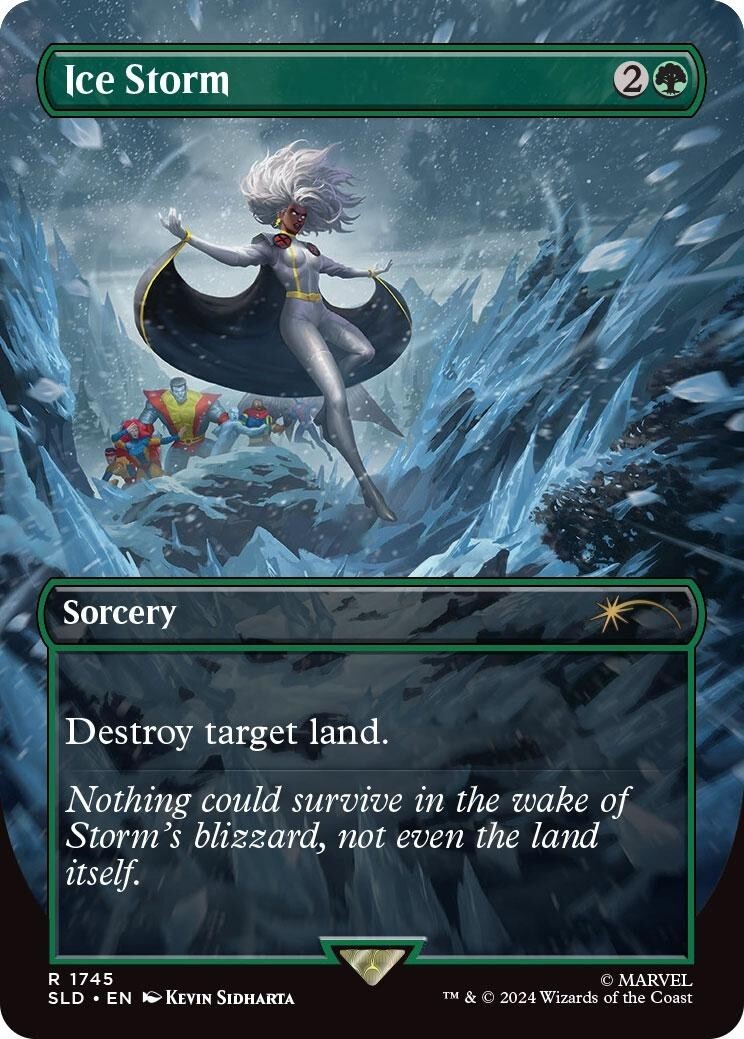 MTG Magic the Gathering x Marvel Secret Lair Storm Non-Foil Set