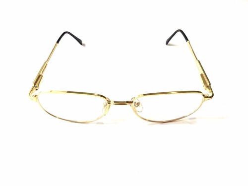 Loris Azzaro Eyeglasses Intense 33 Gold/Brown Size 54mm New & Authentic - Picture 4 of 5