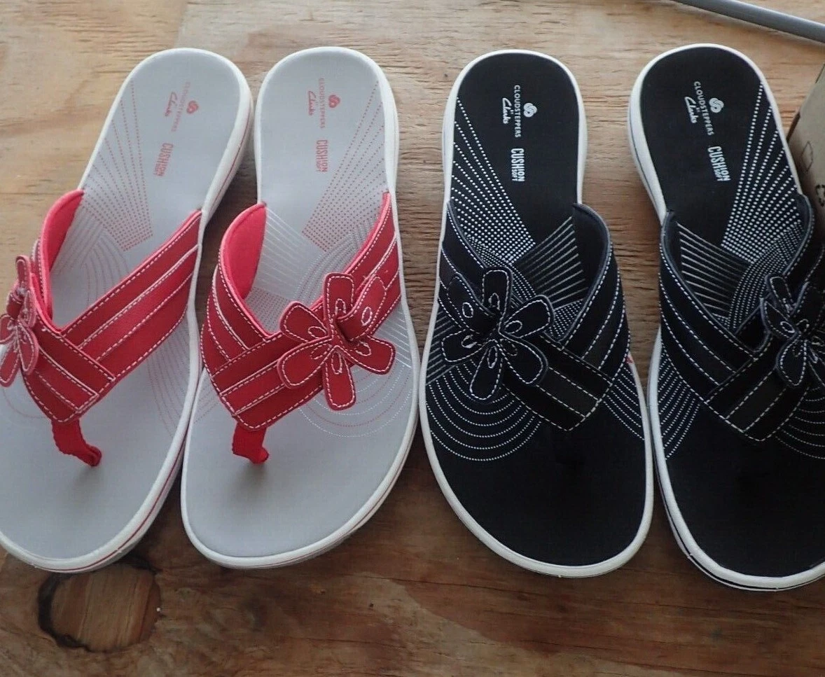 clarks brinkley flora flip flops