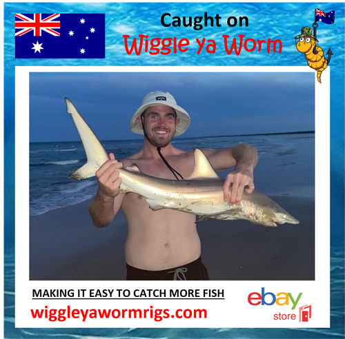 10x 200lb Stainless Steel Wire 1.5m Shark rigs with Bite Zone, 14/0 circle hook - Picture 12 of 20