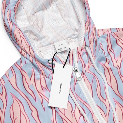 PINK THORN - Women’s cropped windbreaker - Picture 11 of 14