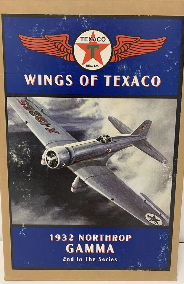 Texaco - Wings of Texaco #2 (1994) - 1932 Northrop Gamma Airplane (bank) - Image 3 of 4